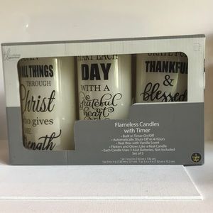Flameless Candles with Timer